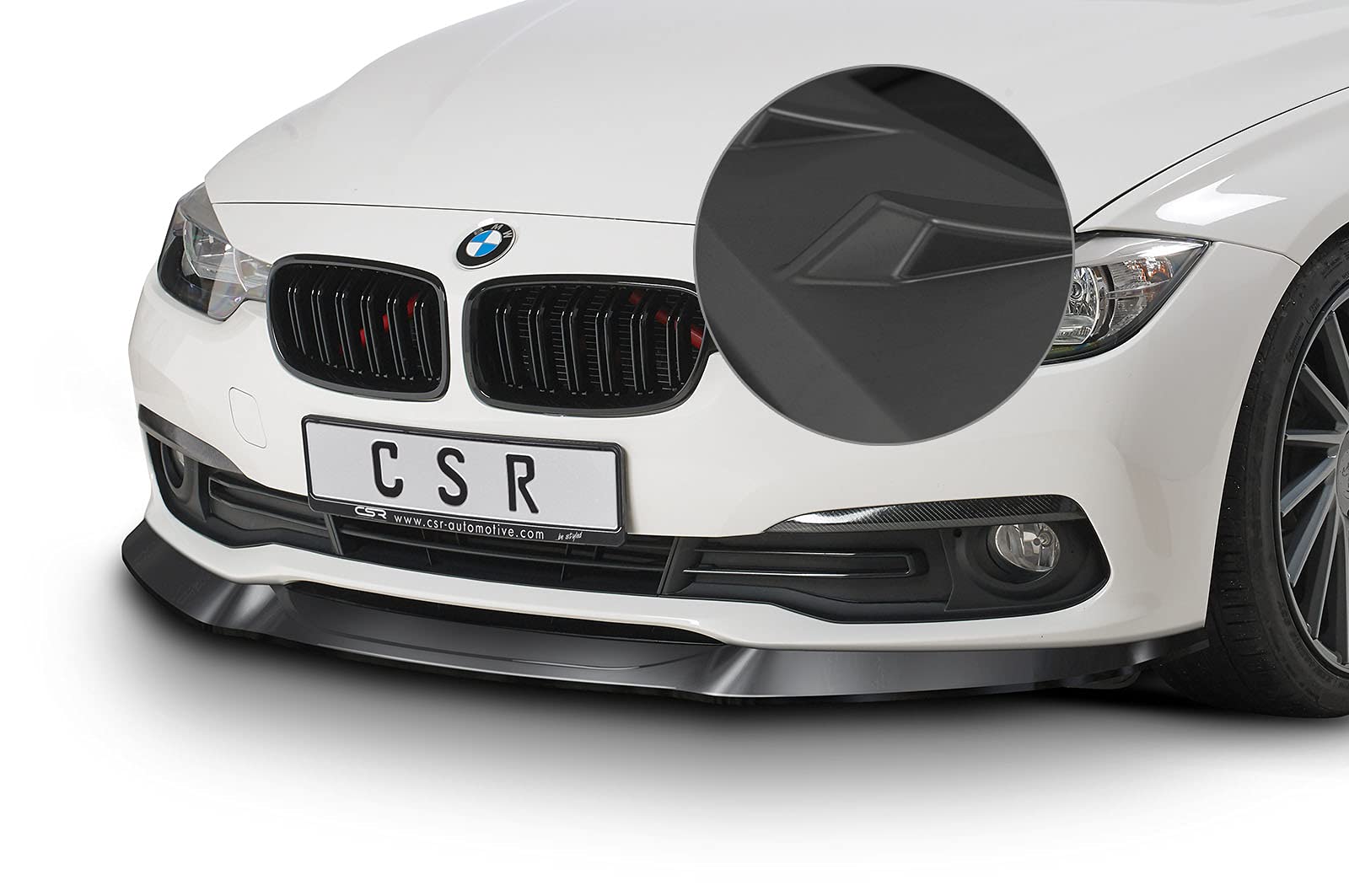 Cup-Spoilerlippe mit ABE Kompatibel mit/Ersatz für BMW 3er F30/F31 CSL366-L von CSR-Automotive