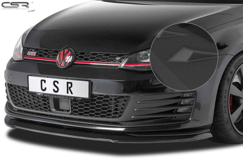 CSR-Automotive Cup-Spoilerlippe mit ABE Kompatibel mit/Ersatz für VW Golf 7 GTI/GTD CSL338-S von CSR-Automotive