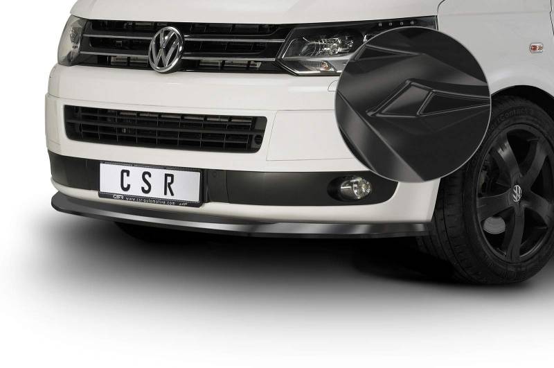 Cup-Spoilerlippe mit ABE Kompatibel mit/Ersatz für VW T5 Bus CSL465-G von CSR-Automotive