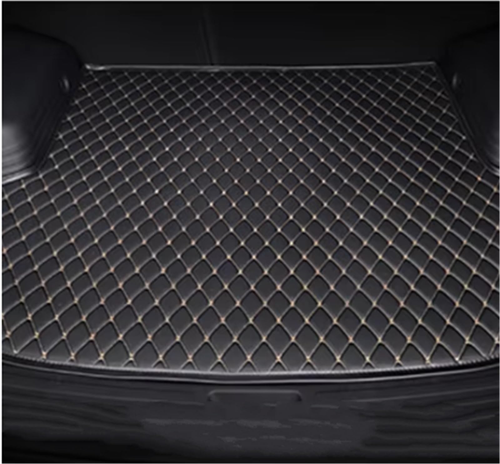 CSSPDM Kofferraumwanne Autozubehör Kofferraummatte Laderaummatte Schalenförmige Antirutschmatte Zubehör Für Tesla Für Model S 2015 2016(Style 3) von CSSPDM