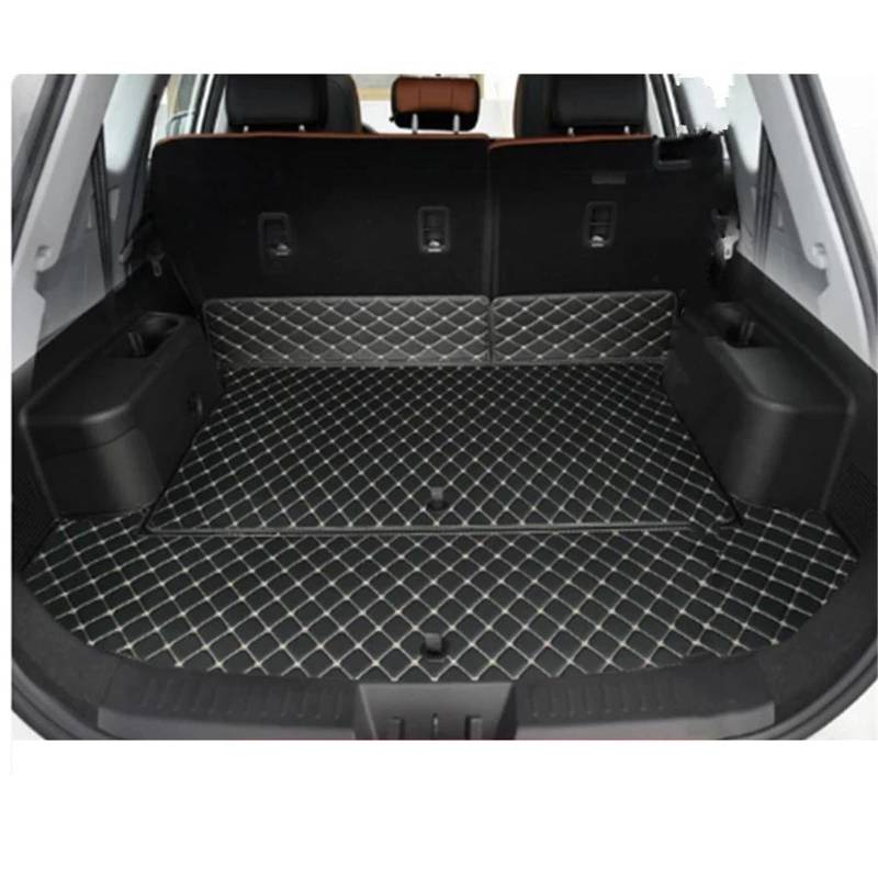 Kofferraumwanne Kofferraummatten Kofferraum Cargo Storage Teppich Liner Kofferraumschutzmatte Für Chery Für Tiggo 8 PRO MAX 2021-2025(Style 1) von CSSPDM