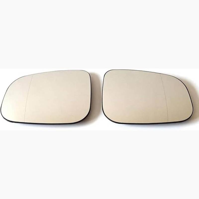 Auto-Seitenspiegelglas für Jaguar XE XF XFR XFR-S XJ XJ8 XJR XKR-S Vanden PLAS/Super V8,Ersatzspiegelglas Rückspiegelglas Außenspiegel Außendekoration Zubehör,1-left von CSYSWJZD