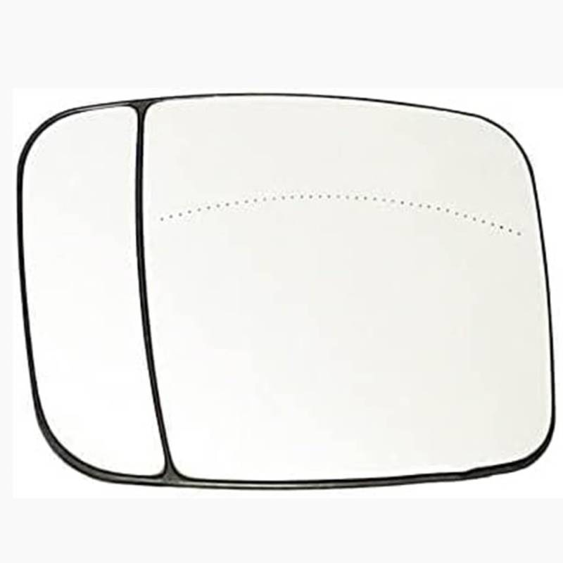 Auto-Seitenspiegelglas für Trafic 2014-2019,Ersatzspiegelglas Rückspiegelglas Außenspiegel Außendekoration Zubehör,1-left von CSYSWJZD