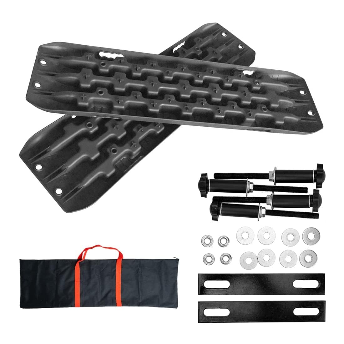 CStern 2 Stücke Sandbleche Traktionshilfe Anfahrhilfe Recovery Board Offroad Tracks Schwarz Geeignet für den Außeneinsatz bei Schnee, Sand, Schlamm für Geländewagen Wohnmobil PKW LKW CStern 2 Stücke Sandbleche Traktionshilfe Anfahrhilfe Recovery Board Offroad Tracks Schwarz Geeignet für den Außeneinsatz bei Schnee, Sand, Schlamm für Geländewagen Wohnmobil PKW LKW von CStern