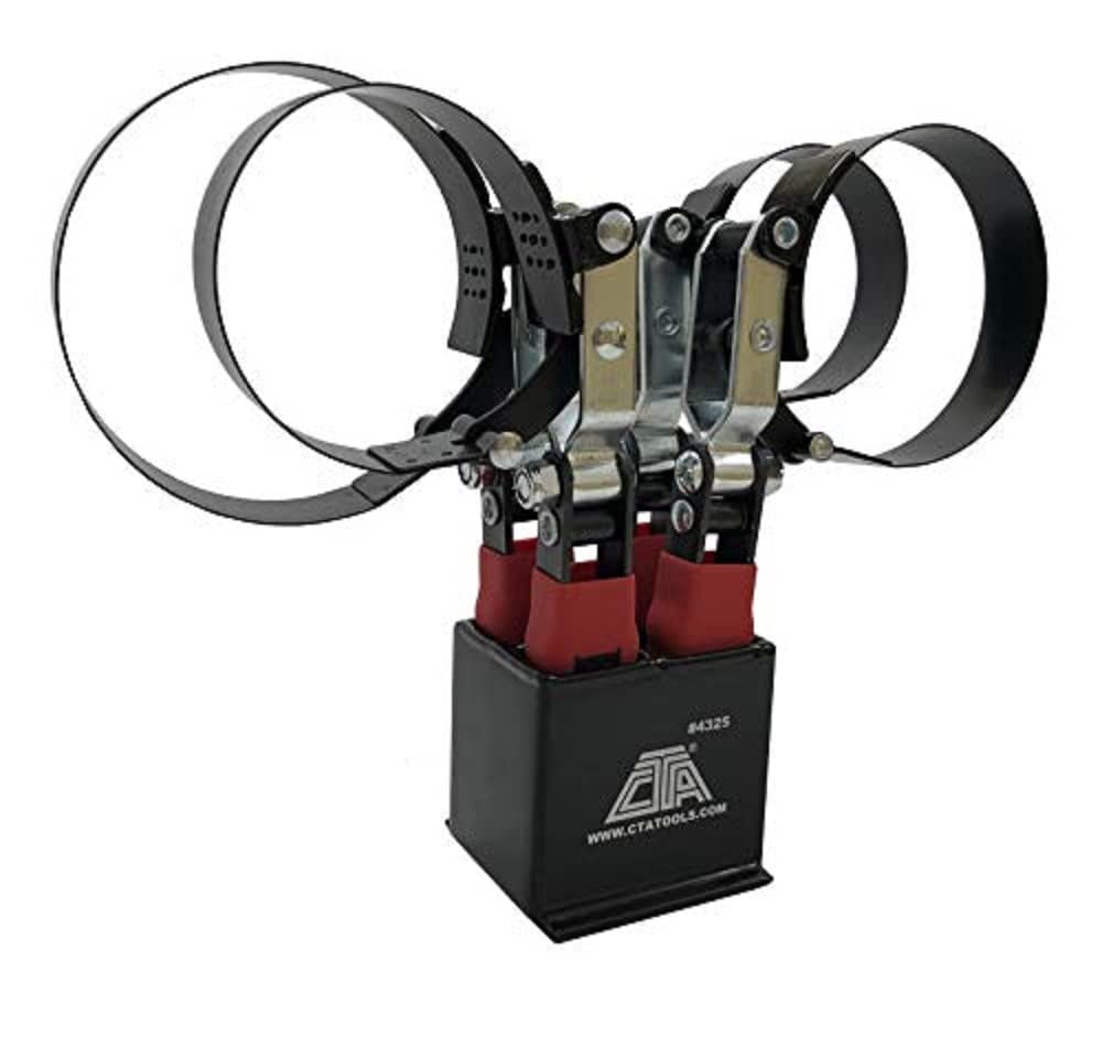 CTA Tools 4325 Ölfilterschlüsselsatz mit Ständer (4-teilig) von CTA Tools