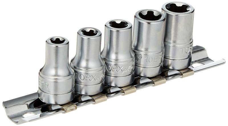 CTA Tools 5064 Torx-Plus-Steckschlüssel-Set, 5-teilig, 6,35 mm (1/4 Zoll) Dr. von CTA Tools