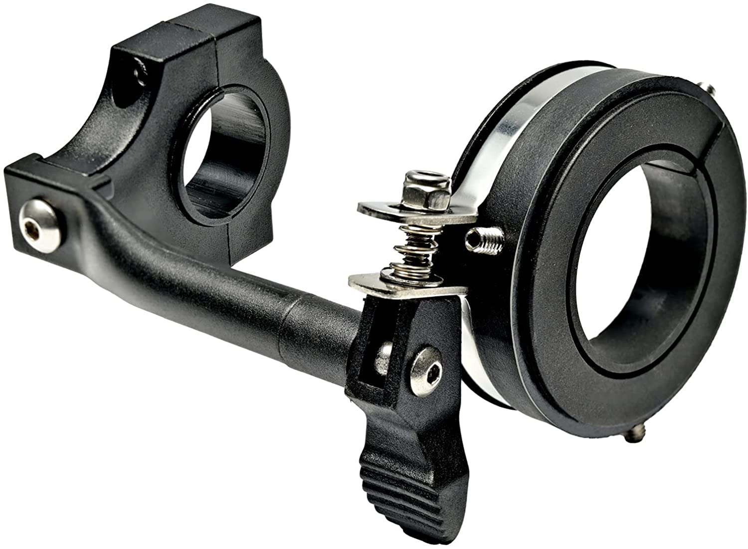 CTDOESO Universal Motorrad Tempomat Motorrad Handauflagen-Griffbeschleunigungsassistent Motorrad Gassperre Gashilfe Assist Cruise Control Klemme Gashebel Assistent Motorradzubehör mit 1" & 7/8" Lenker von CTDOESO