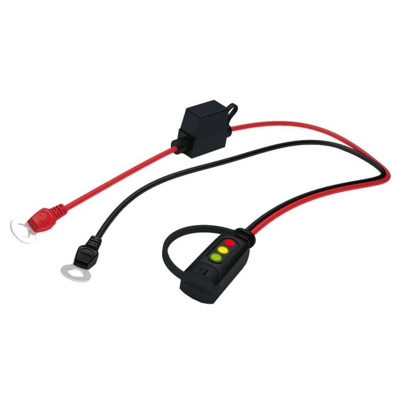 CTEK CTX INDICATOR EYELET M8, LED-Anzeige für den Ladezustand der Batterie, 8 mm Öse, permanente Verbindung für schwer zugängliche Batterien, für alle 12 V Blei-Säure-Batterien und CTEK CT5 Ladegeräte von CTEK