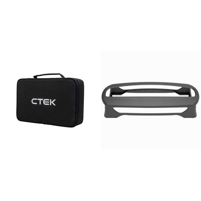 CTEK CS Free Bag - TRAGEN UND LAGERN SIE Ihr CS Free SICHER UND GESCHÜTZT & CS ONE Bumper Dauerhafter Schutz für das Ladegerät CS ONE von CTEK