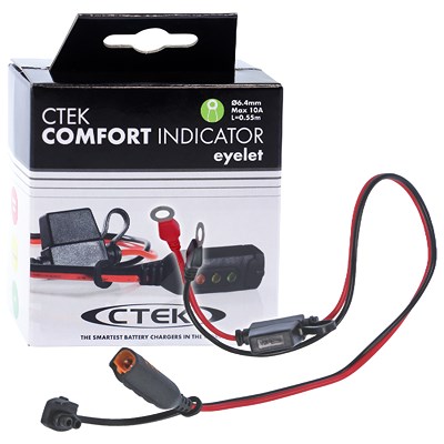 Ctek Comfort Indicator mit Ringkabelschuhen M6 [Hersteller-Nr. CTEK056-629] von CTEK