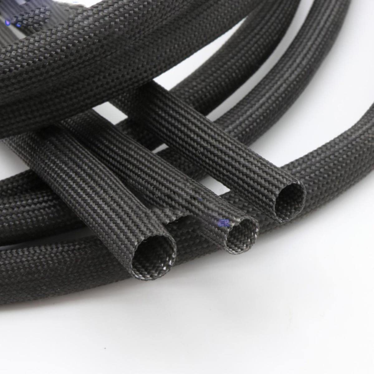1-50 Meter 1~40 mm 600 Grad Celsius Hochtemperatur-geflochtener weicher Glasfaserschlauch Glasfaserrohr Weißer Isolierschlauch-Schwarz, 4 mm, 10 Meter 1-50 Meter 1~40 mm 600 Grad Celsius Hochtemperatur-geflochtener weicher Glasfaserschlauch Glasfaserrohr Weißer Isolierschlauch-Schwarz, 4 mm, 10 Meter von CTLH20