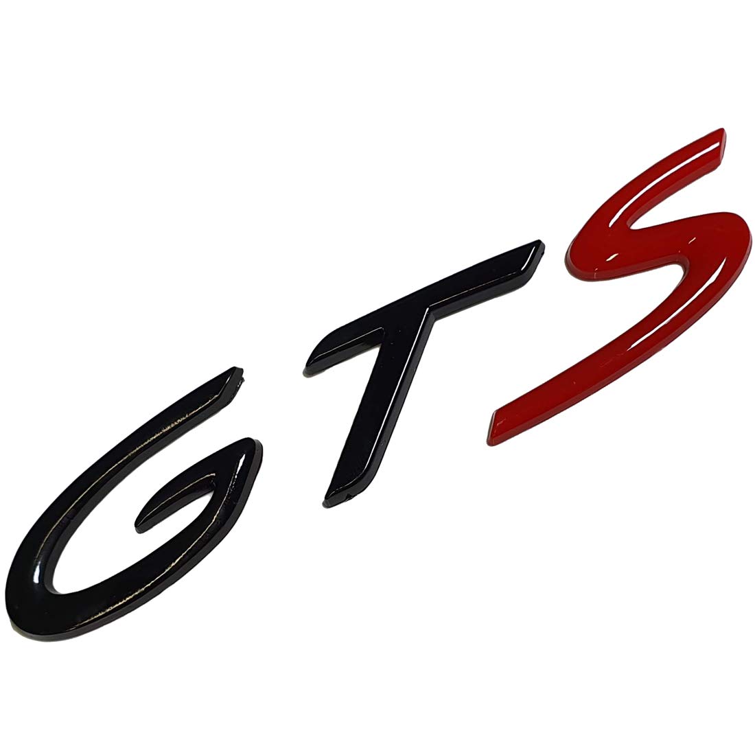 CTRONIC GTS Emblem für 911 Carrera Schwarz / Rot glänzend von CTRONIC