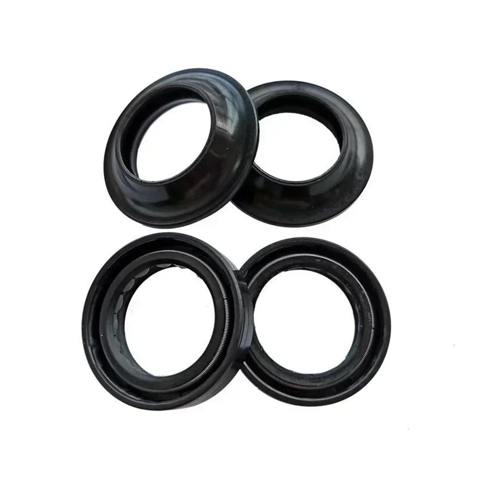 35x48 Front Shock Gabel Dämpfer Staub Öl Dichtung for GS550MZ GS550TX GS550EN GS550EX GS550EZ GS550LN GS550LT GS550LX GS550MX(2pc Seal 2pc Cover) von CUAJHNPX