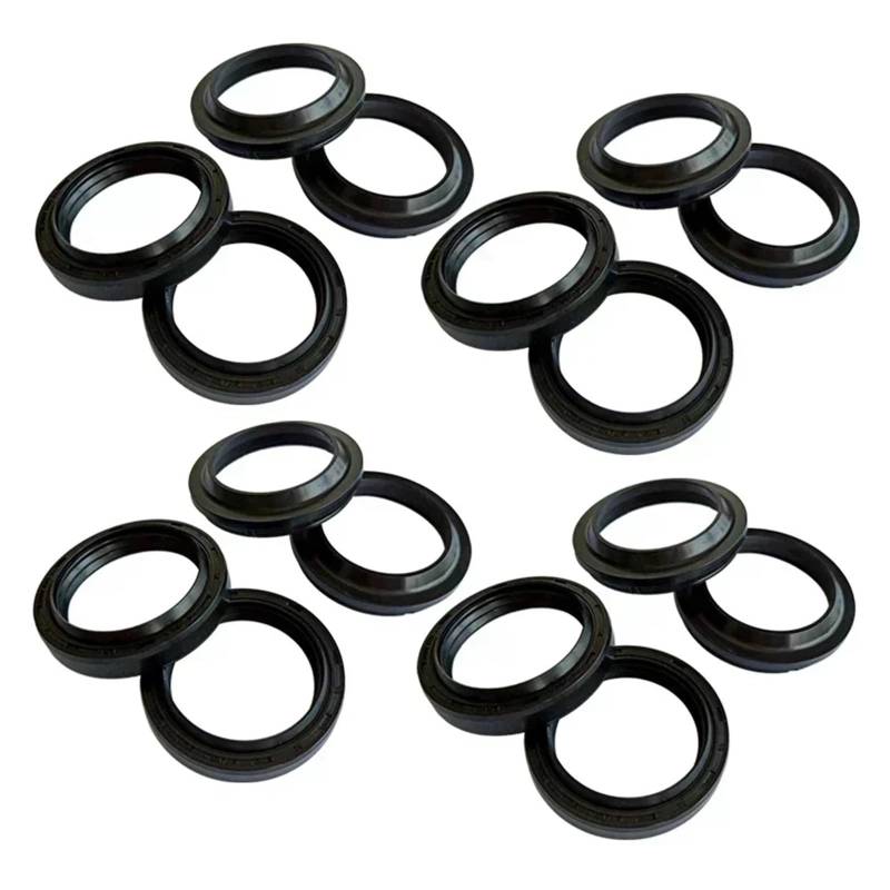 39X51X8/10,5 Gabel Öl Dichtung & 39 51 Staub Abdeckung for Steed 400 600 VLX 400 600 VT600C VT600CD Schatten VLX Deluxe 1984-06(8pc Seal 8pc Cover) von CUAJHNPX