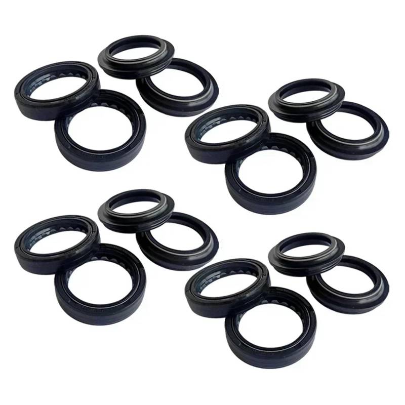 41x54 Front Shock Gabel Dämpfer Welle Öl Dichtung Halterungen Staub Abdeckung for GSX-R GSXR 750 2006-2020 2018 2019 GSXR750 GSX-R750(8pc Seal 8pc Cover) von CUAJHNPX