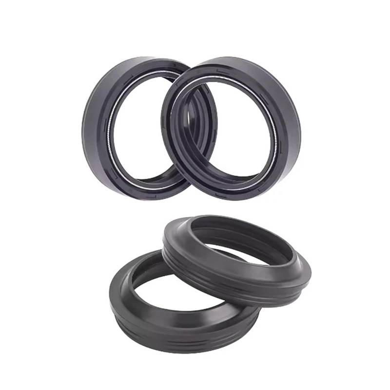 50x63x11 50 * 63 Front Shock Gabel Dämpfer Welle Öl Dichtung 50 63 Staub Abdeckung Lip for 1130 TORNADO NAKED TRE SPORT EVO 2007-10(2pc Seal 2pc Cover) von CUAJHNPX