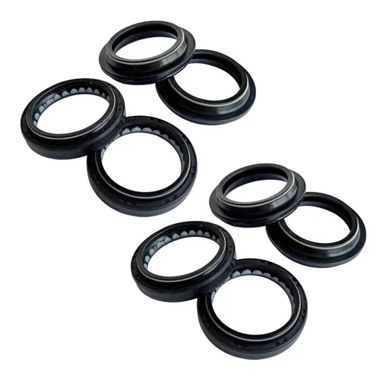For ER6F ER6N ER 6F 6N ZX6R ZX9R ZX10 ZX 9R 6R 10 ZX-6R ZX-9R Z650 Z900 RS NINJA 650 Absorber Gabel Staub Öl Dichtung(4pc Seal 4pc Cover) von CUAJHNPX