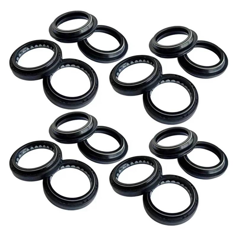 For ER6F ER6N ER 6F 6N ZX6R ZX9R ZX10 ZX 9R 6R 10 ZX-6R ZX-9R Z650 Z900 RS NINJA 650 Absorber Gabel Staub Öl Dichtung(8pc Seal 8pc Cover) von CUAJHNPX