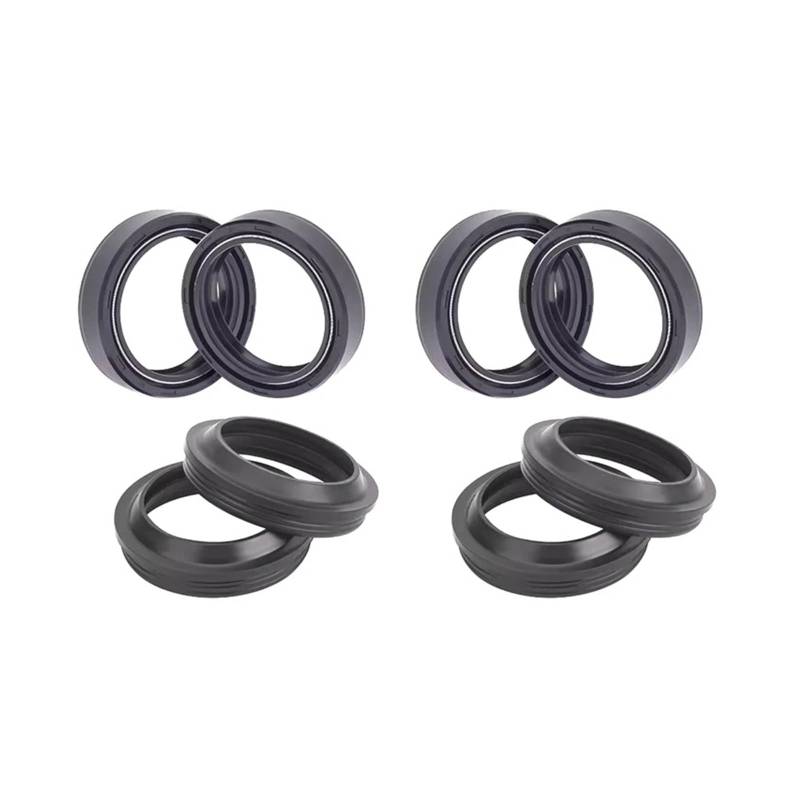 Front Shock Gabel Dämpfer Welle Staub Öl Dichtung Halterungen for 500 LEONCINO ALLE VERSIONEN 2016-2023 2018 2019 2020 2021 2022(4pc Seal 4pc Cover) von CUAJHNPX
