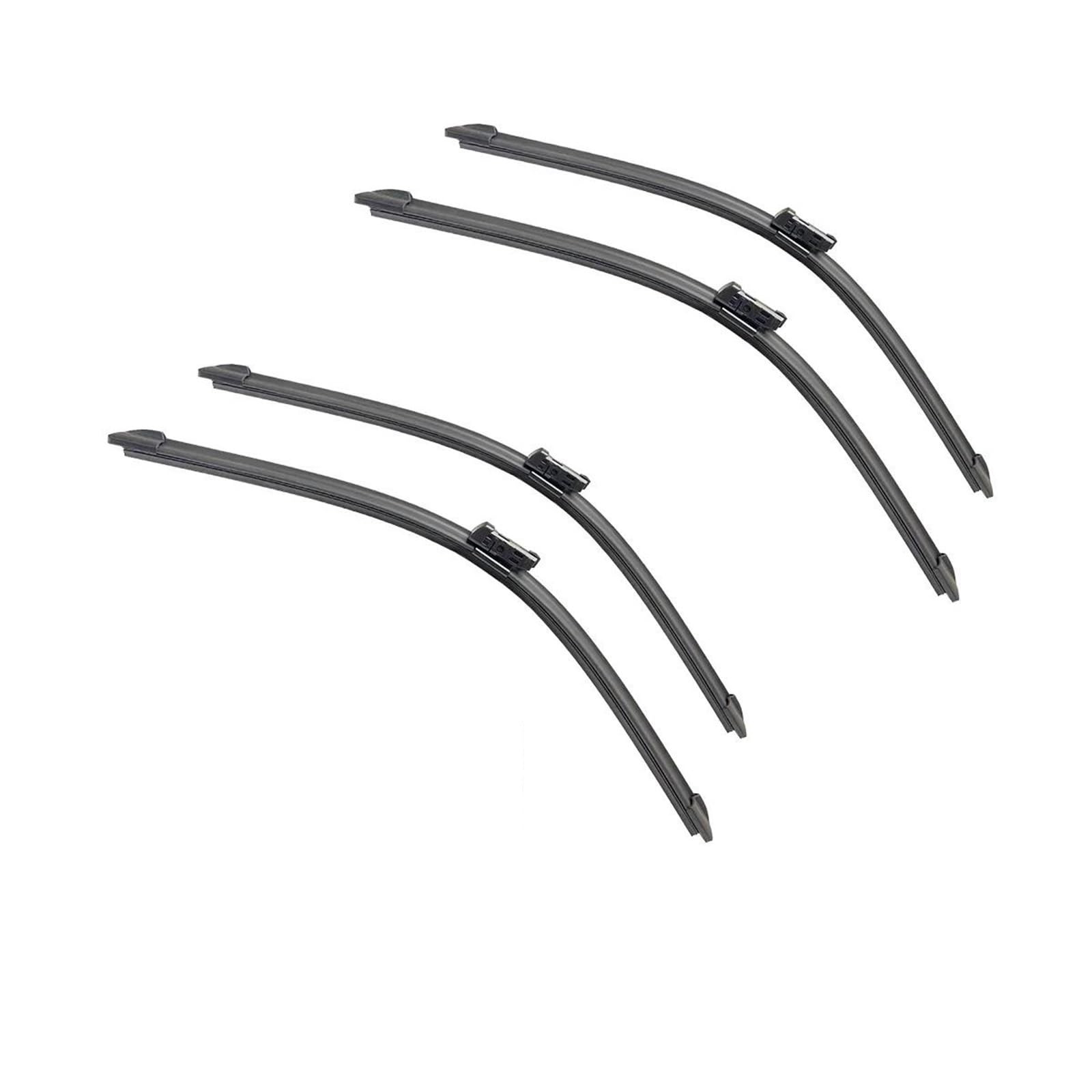 Scheibenwischer Rear Für Model 3 Model Y S Frontscheibenwischer von General Motors – Multifunktions-Doppelgummistreifenwischer Scheibenwischer für Heckscheibe(4PCS,Model S (2012-2017)) von CUAJHNPX