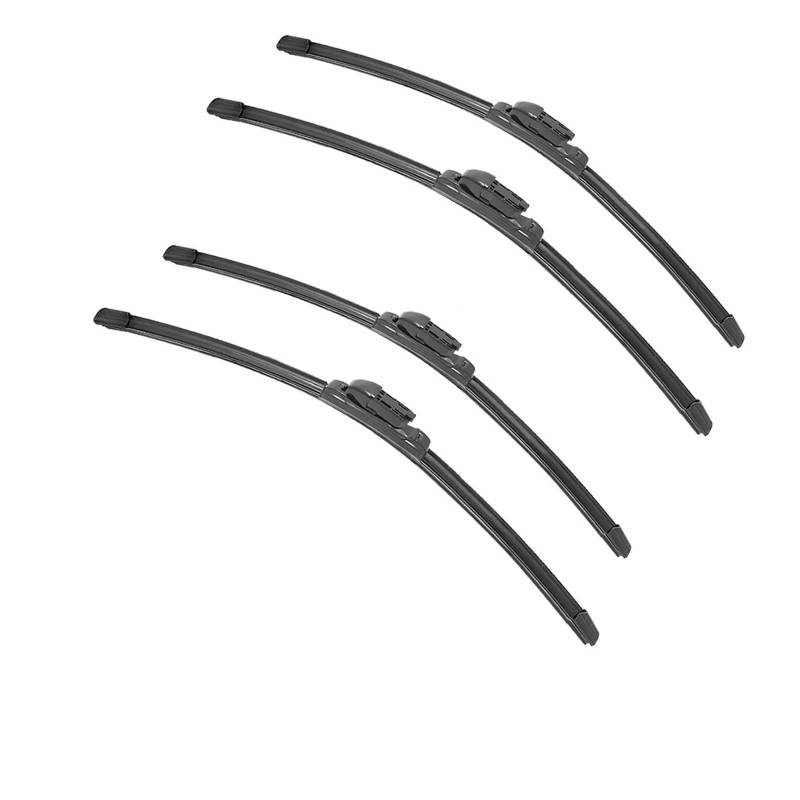 Scheibenwischer Rear Für S40 S80 S60 II S60 Frontscheibenwischer von General Motors – Multifunktions-Doppelgummistreifen-Wischer – Großhandel Scheibenwischer für Heckscheibe(Style 4PCS,S60 (2019-2023) von CUAJHNPX