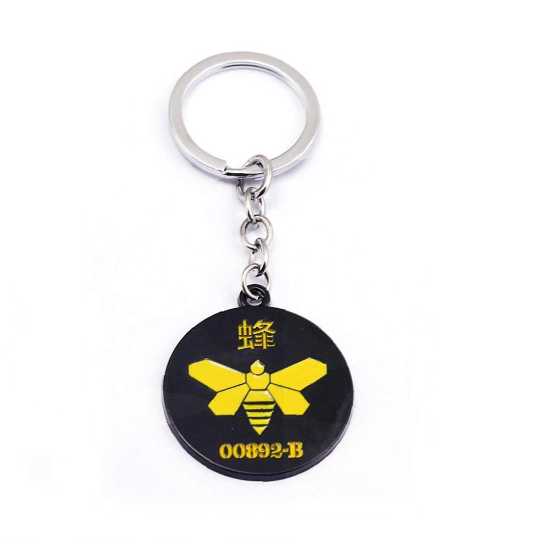 Schlüsselanhänger, Schlüsselanhänger, Geschenk, 1 Stück, Breaking Bad Merchandise, chemischer Marker, Bienen-Schlüsselanhänger, coole TV-Requisiten, Breaking Bad-Geschenke, Schlüsselanhänger, Biene 00 Schlüsselanhänger, Schlüsselanhänger, Geschenk, 1 Stück, Breaking Bad Merchandise, chemischer Marker, Bienen-Schlüsselanhänger, coole TV-Requisiten, Breaking Bad-Geschenke, Schlüsselanhänger, Biene 00 von CUBANE