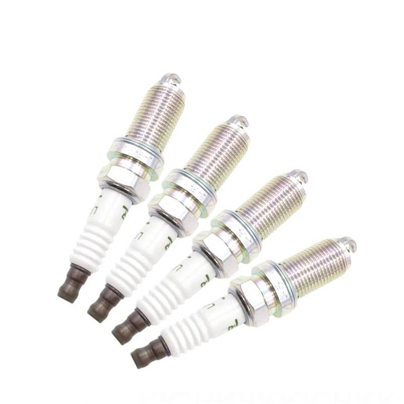 CUMBERLAND 4 Stück Nickel-Zündkerze passend for Nissan, passend for Armada, passend for Almera N16 V10 Primera P12 WP12 X-TRAIL T30 Patrol Y61 22401-8H515 LFR5A-11 6376 Auto-Zündkerzen von CUMBERLAND