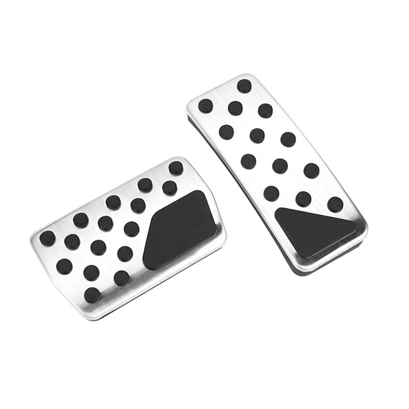 MEIZIYU Auto-Innenpedal passend for Jeep Grand Cherokee 2011–2016. Edelstahl-Fußstütze, Bremspedale, passend for Dodge Durango 2011–2019 Bremspedale von CUMBERLAND