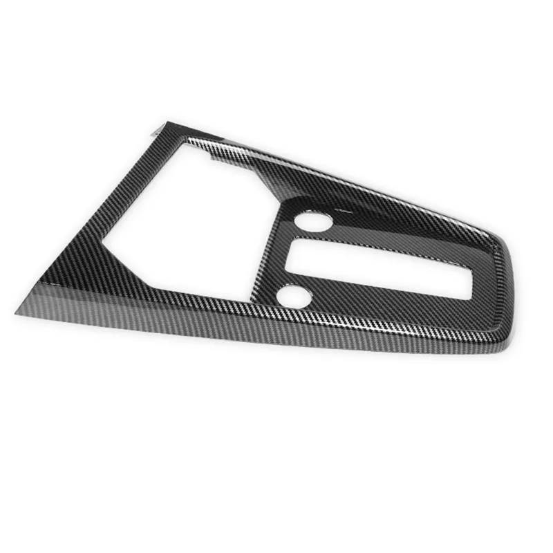 LHD Car-Styling Carbon Fiber Texture Center Control Gear Shift Panel Außenrahmenabdeckungsverkleidung, passend for A3 8Y 2019 2020 2021 von CUMBERLAND