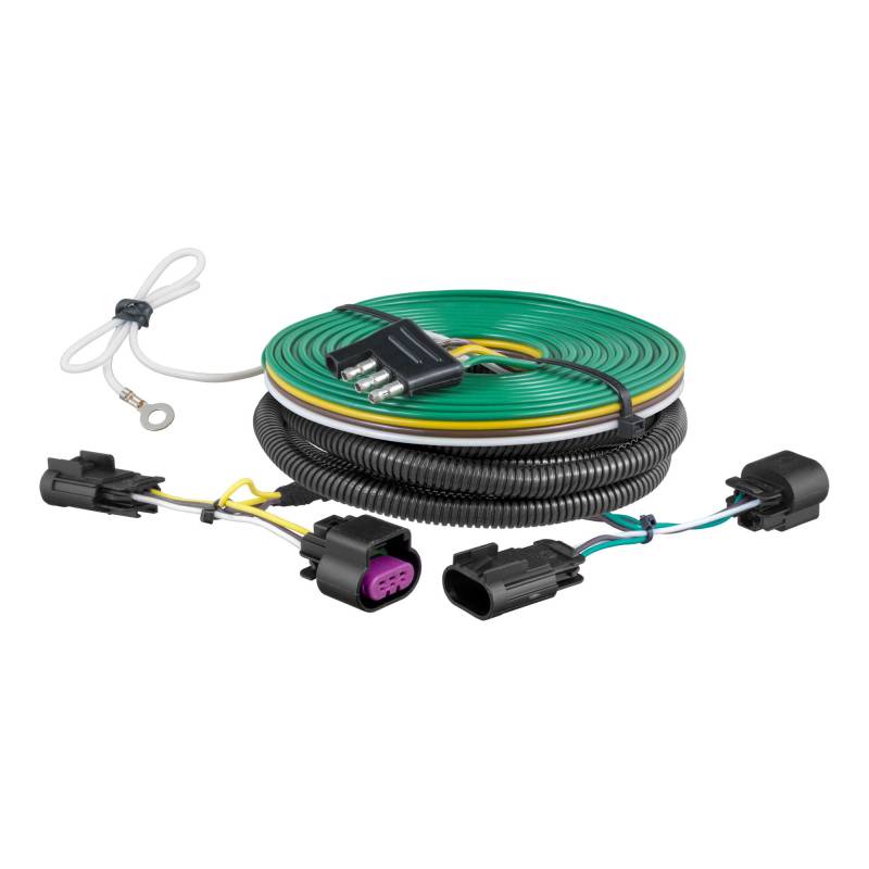 CURT 58978 Kabelbaum für Schlauchboot, passend für Select Cadillac SRX von CURT