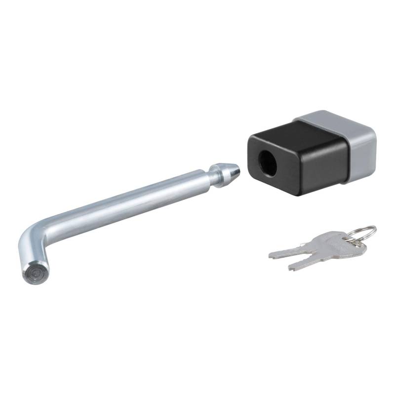 CURT Anhängerkupplungsschloss 1/2" Stiftdurchmesser passend für 1-1/4" Empfänger 23020 von CURT