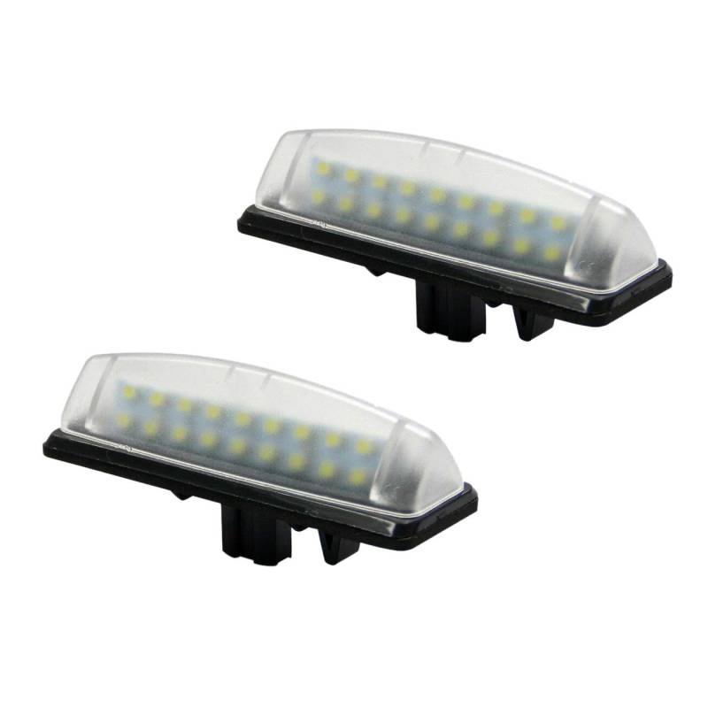 CURTT LED-Kennzeichenbeleuchtung für Is300 Is200 LS430, Weiß, 2 Stück von CURTT
