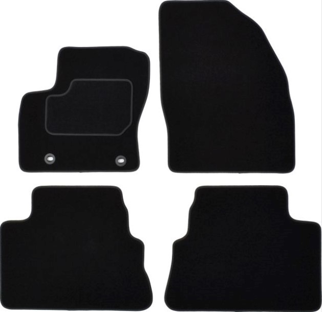 CUSTOPOL Fußmattensatz FORD FOR205C Autofußmatten CUSTOPOL Fußmattensatz FORD FOR205C Autofußmatten von CUSTOPOL