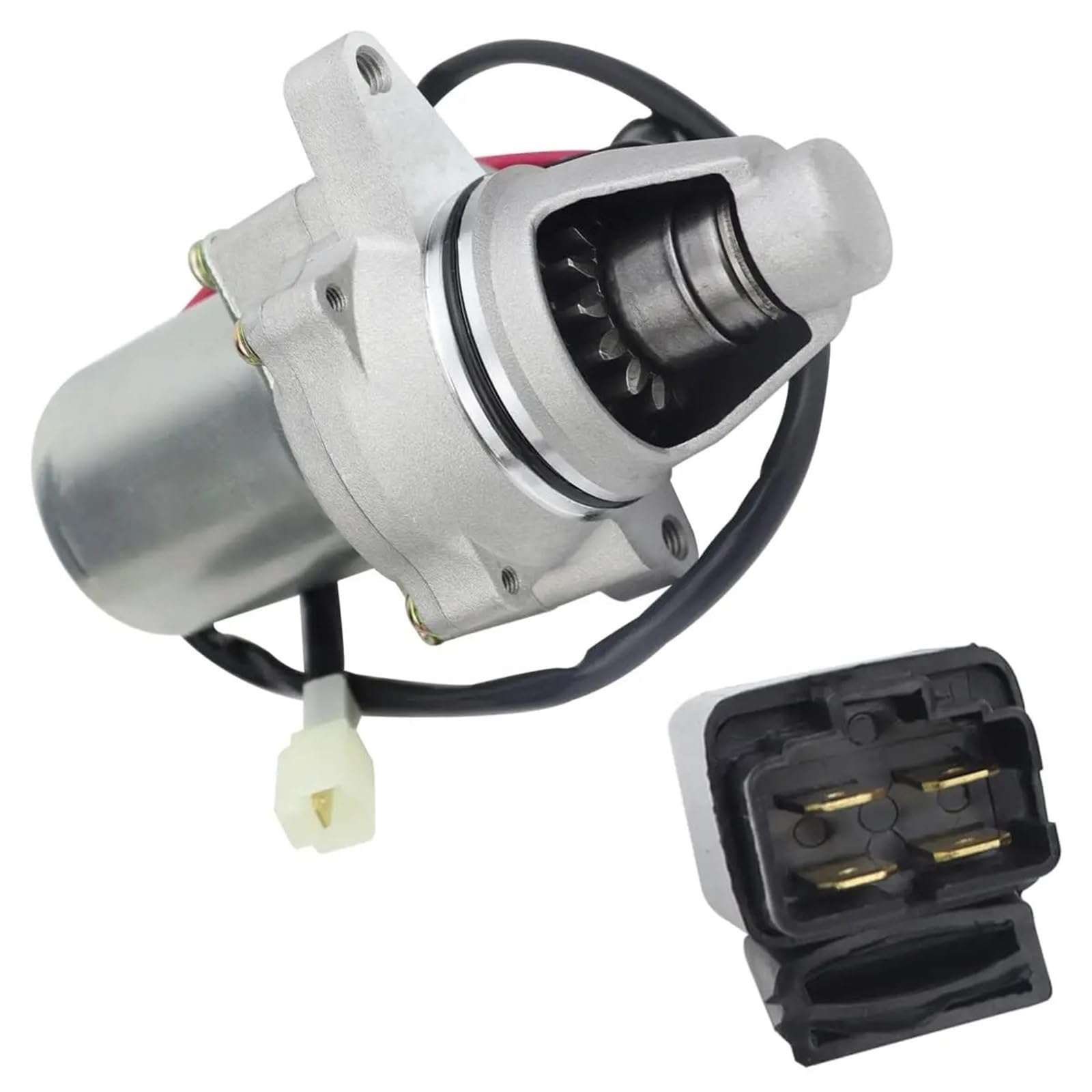 Anlasser Motor Für Kawasaki Für ATV KFX80 KSF80 2003 2004 2005 2006 21163-S003 Starter Motor Und Relais Set Anlasser Starter Anlasser Motor Für Kawasaki Für ATV KFX80 KSF80 2003 2004 2005 2006 21163-S003 Starter Motor Und Relais Set Anlasser Starter von CUTEAS
