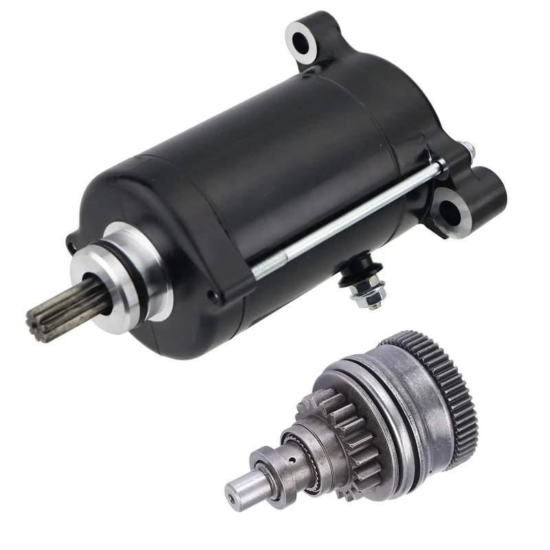 Anlasser Motor Für WRA650 Für Wave Runner III RA700 Jet 650 701cc 18420 6M6-81800-10-00 Elektrischer Startermotor mit Antriebssatz Anlasser Starter(2PC) von CUTEAS