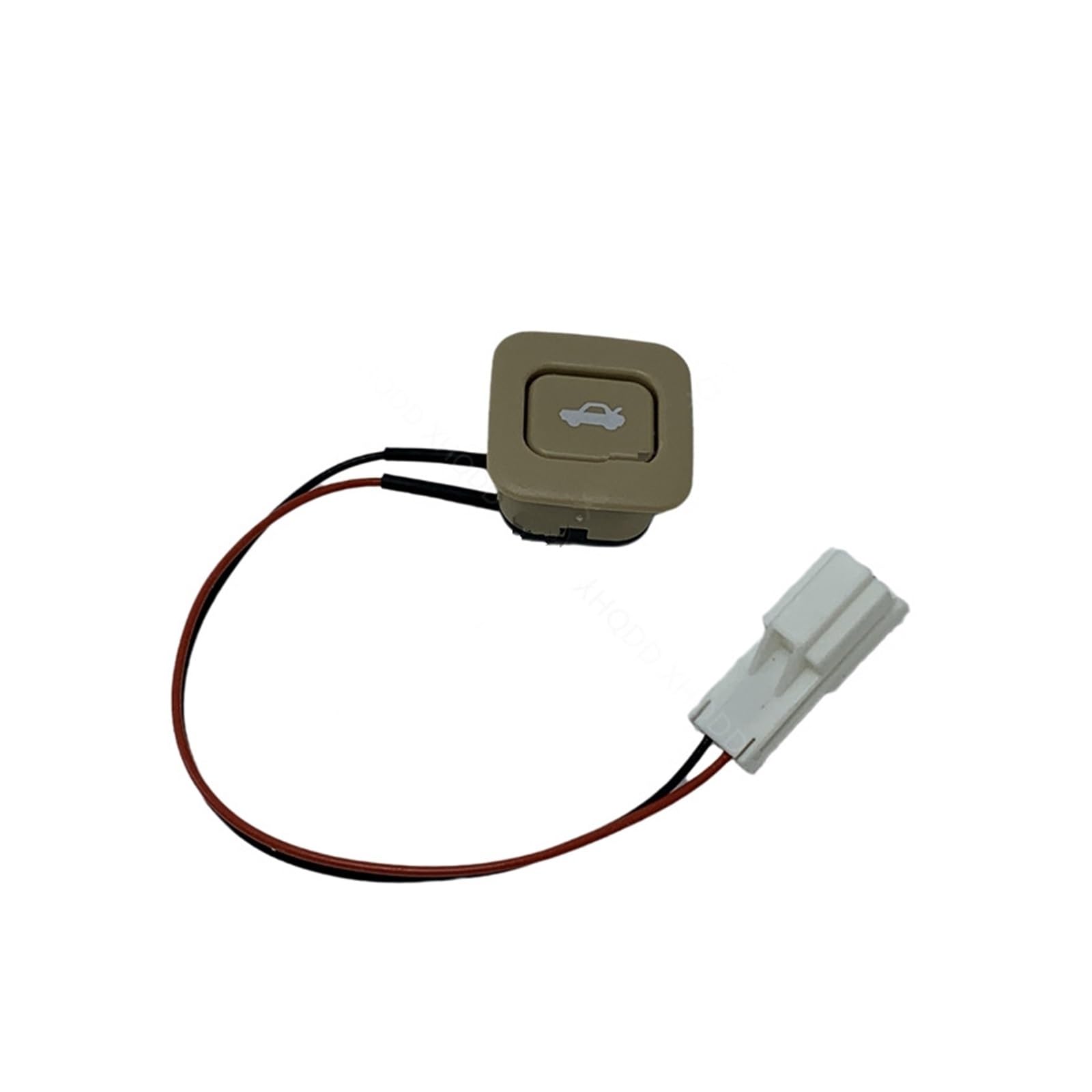 Auto Heckklappenschloss Für Hyundai Für Elantra Für Avante HD 2007-2010 93555-2H000 4W 8M 9P Hinten Stamm Tür Öffnen Taste Schalter-Kofferraum Deckel Schalter Kofferraumschloss(Beige) von CUTEAS
