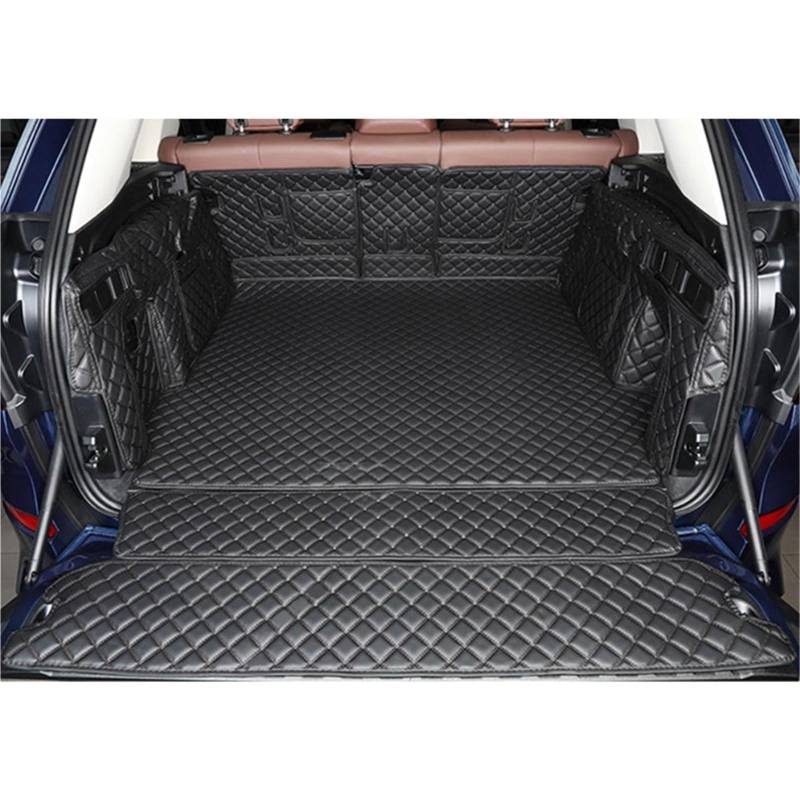 Kofferraummatte Auto Für X5 XDrive 45e G05 2022 2021 Auto Stamm Matten Cargo-Liner Boot Teppiche Styling Kofferraum Schutzmatte(G- All Black) von CUTEAS