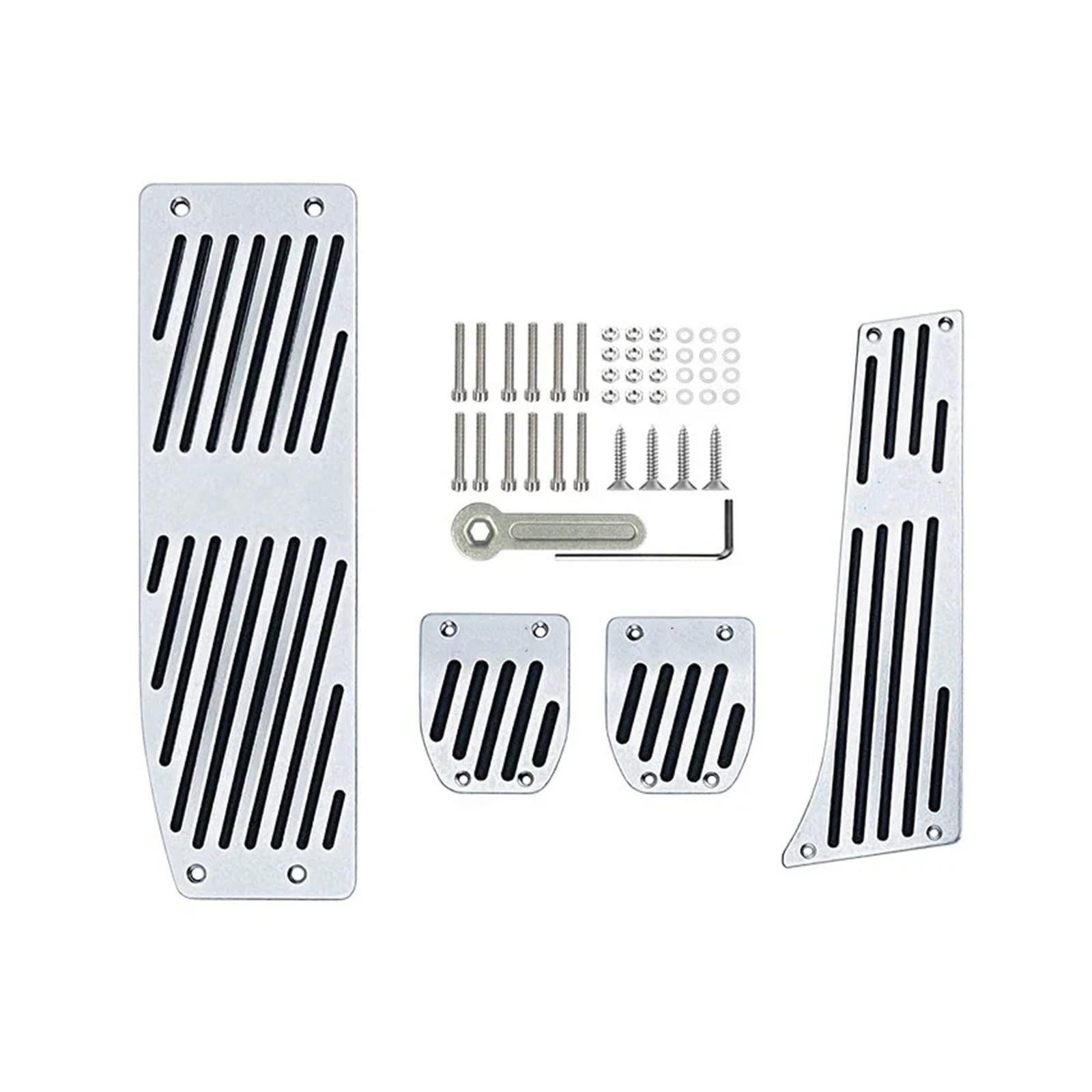 Pedale Kappen Für 3 5 Serie E30 E32 E34 E36 E38 E39 E46 E87 E90 E91 X5 X3 Z3 Fußstütze Kraftstoff Brems Gas Pedal Pads Abdeckungen Auto Zubehör Pedalauflagen(A Punch (MT)) von CUTEAS