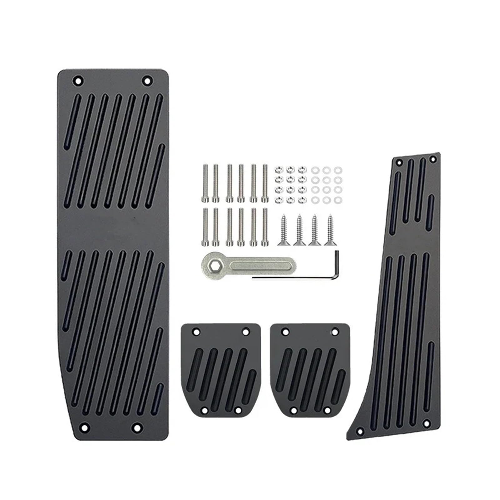 Pedale Kappen Für 3 5 Serie E30 E32 E34 E36 E38 E39 E46 E87 E90 E91 X5 X3 Z3 Fußstütze Kraftstoff Brems Gas Pedal Pads Abdeckungen Auto Zubehör Pedalauflagen(B Punch (MT)) von CUTEAS