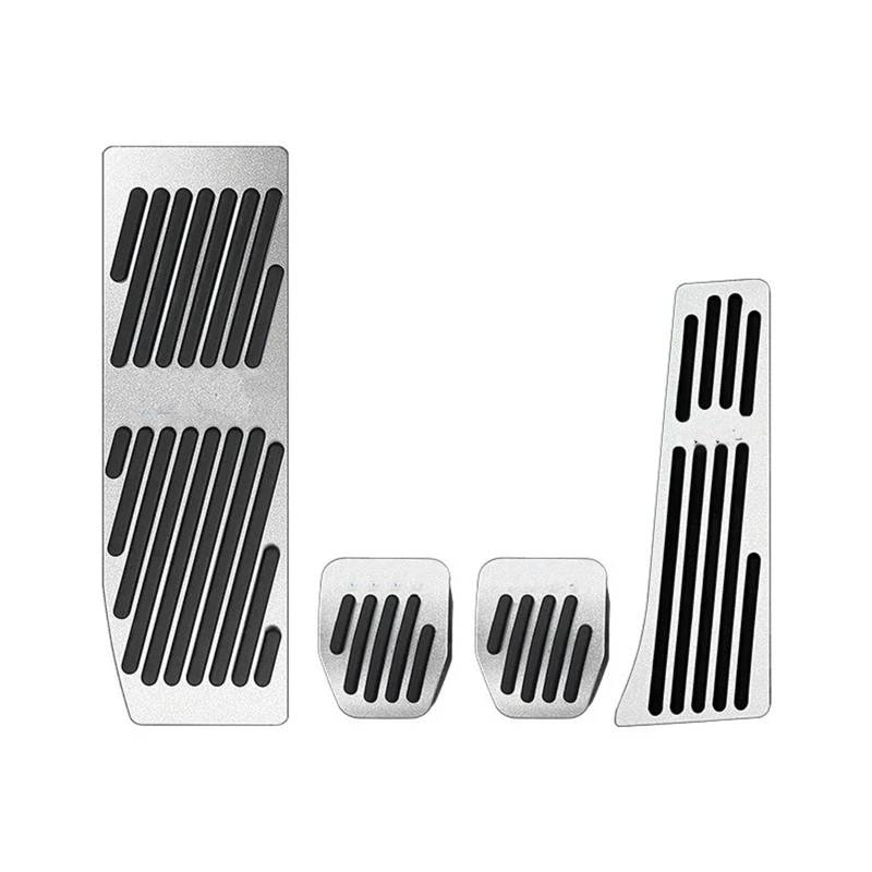 Pedale Kappen Für 3 5 Serie E30 E32 E34 E36 E38 E39 E46 E87 E90 E91 X5 X3 Z3 Fußstütze Kraftstoff Brems Gas Pedal Pads Abdeckungen Auto Zubehör Pedalauflagen(Fastener (MT)) von CUTEAS