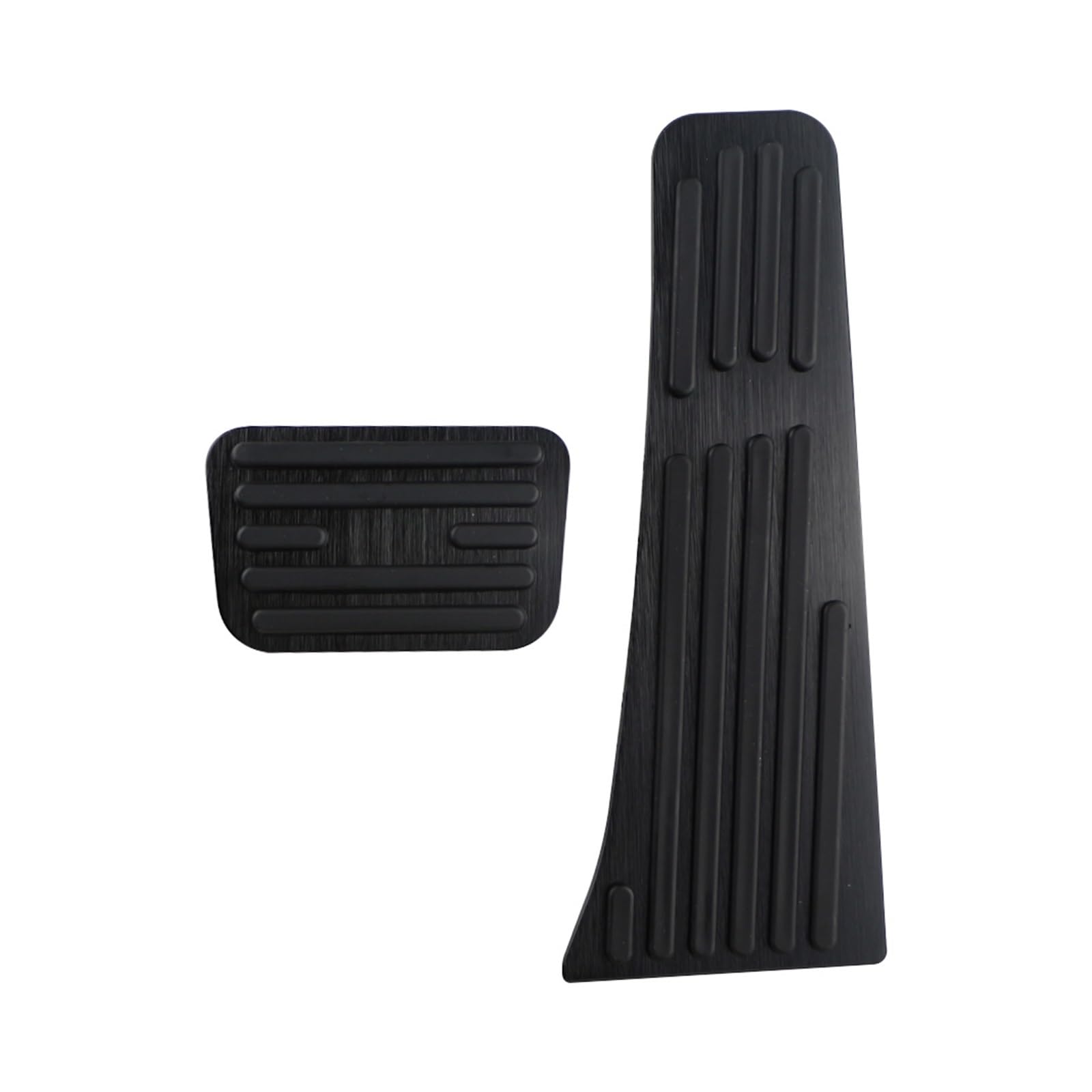 Pedale Kappen Für BYD Für DENZA D9 2023 AT Auto Pedale Gaspedal Bremsbelag Abdeckung Anti Skid Pads Pedalauflagen(Schwarz) von CUTEAS