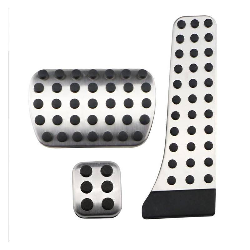 Pedale Kappen Für Benz W124 W202 W203 W140 W208 W210 W211 W220 R170 R171 R-Klasse Bremse Kupplung Pedal Pad Abdeckung auto Pedale Pedalauflagen(AT Without Rest) von CUTEAS