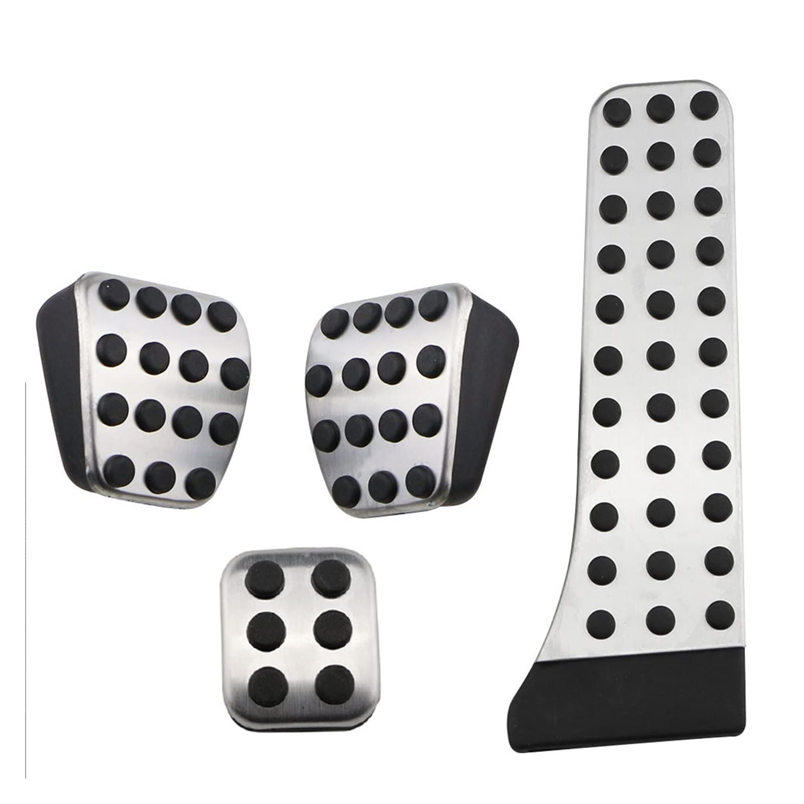 Pedale Kappen Für Benz W124 W202 W203 W140 W208 W210 W211 W220 R170 R171 R-Klasse Bremse Kupplung Pedal Pad Abdeckung auto Pedale Pedalauflagen(MT Without Rest) von CUTEAS