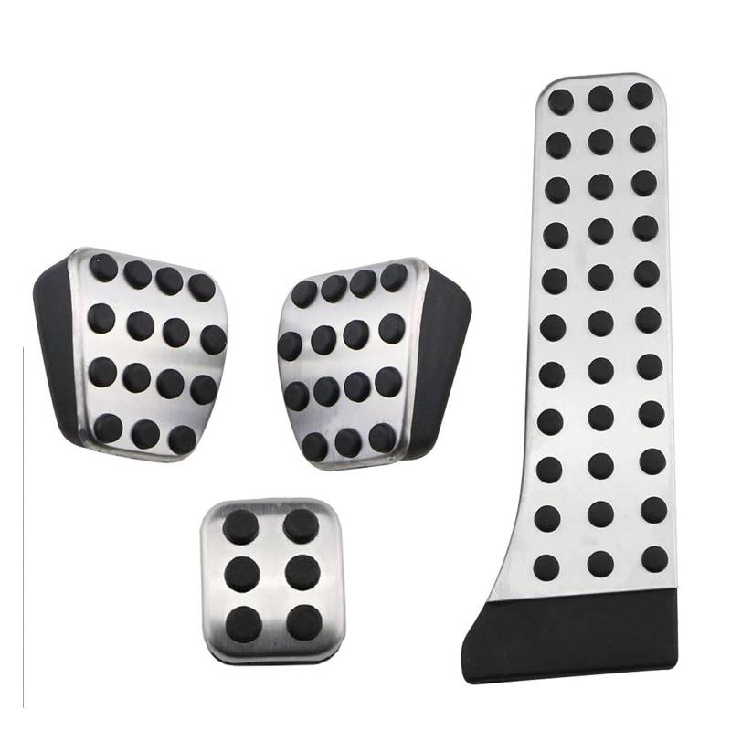 Pedale Kappen Für Benz W124 W202 W203 W140 W208 W210 W211 W220 R170 R171 R-Klasse Bremse Kupplung Pedal Pad Abdeckung auto Pedale Pedalauflagen(MT Without Rest) von CUTEAS