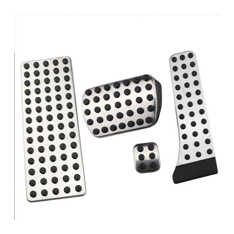 Pedale Kappen Für Benz W124 W202 W203 W140 W208 W210 W211 W220 R170 R171 R-Klasse Bremse Kupplung Pedal Pad Abdeckung zubehör Auto Pedale Pedalauflagen(AT With Rest) von CUTEAS