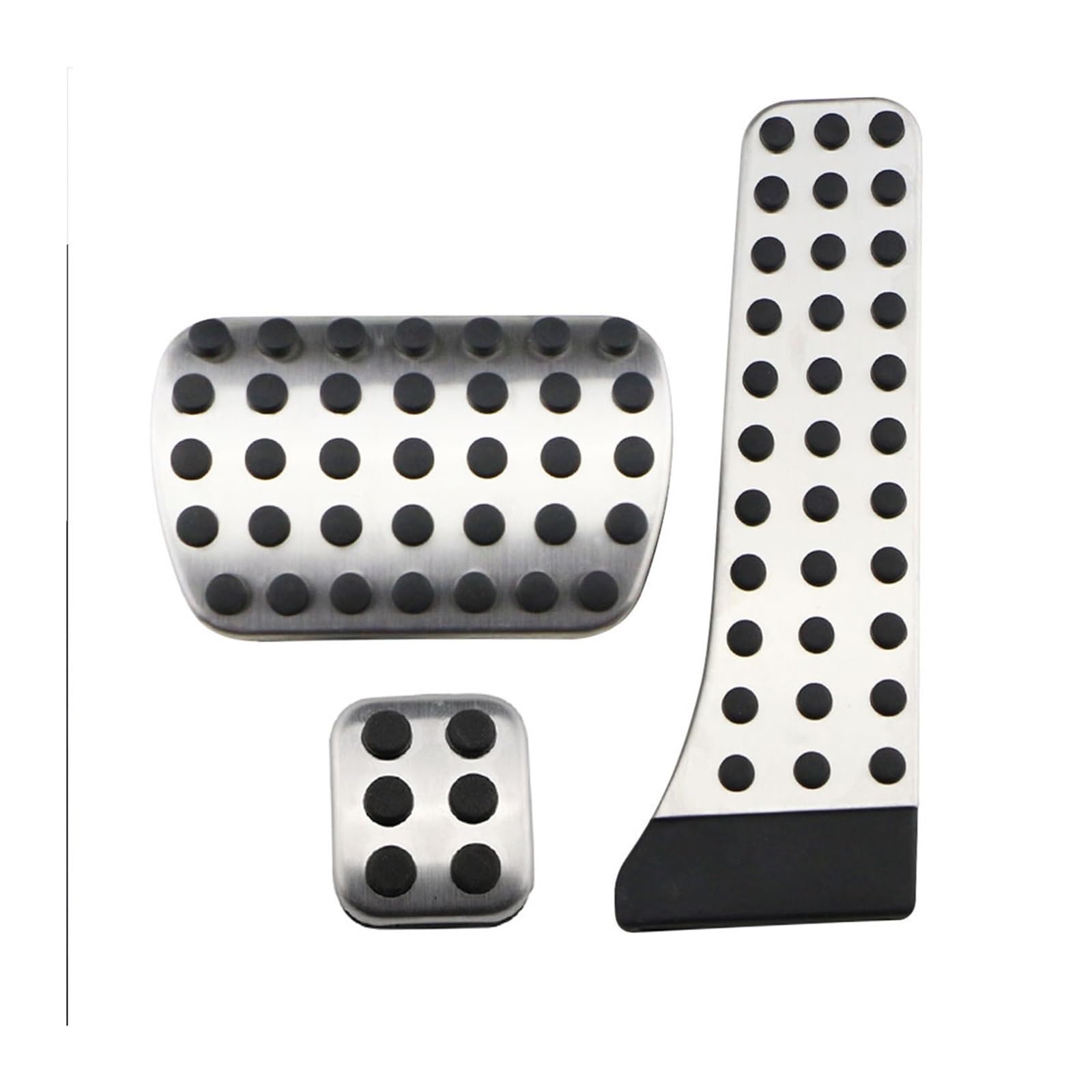 Pedale Kappen Für Benz W124 W202 W203 W140 W208 W210 W211 W220 R170 R171 R-Klasse Bremse Kupplung Pedal Pad Abdeckung zubehör Auto Pedale Pedalauflagen(AT Without Rest) von CUTEAS