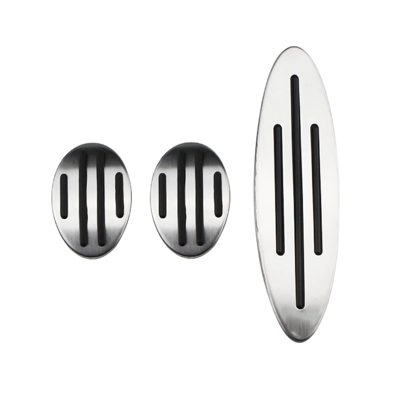 Pedale Kappen Für MINI Für Cooper Für Hatch Für Countryman Für JCW R56 R60 R61 F54 F55 F56 Auto Pedale Gas Bremse Kupplung Rest Pedal Zubehör Pedalauflagen(3Pcs MT) von CUTEAS