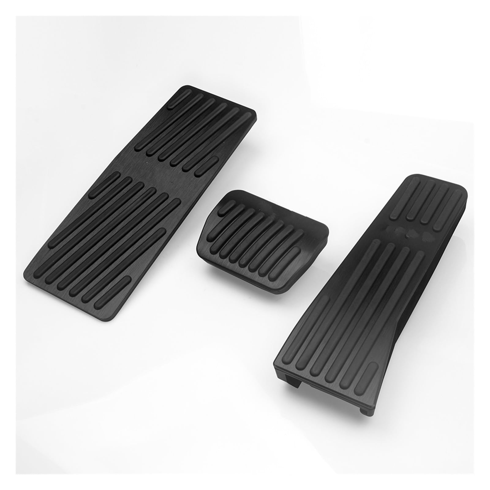 Pedale Kappen Für Mazda 3 BP CX30 CX50 CX60 MX30 MX-30 2019-2024 Auto Fußstütze Gaspedal Bremspedal Abdeckung Zubehör Pedalauflagen(AT 3pcs Black) von CUTEAS
