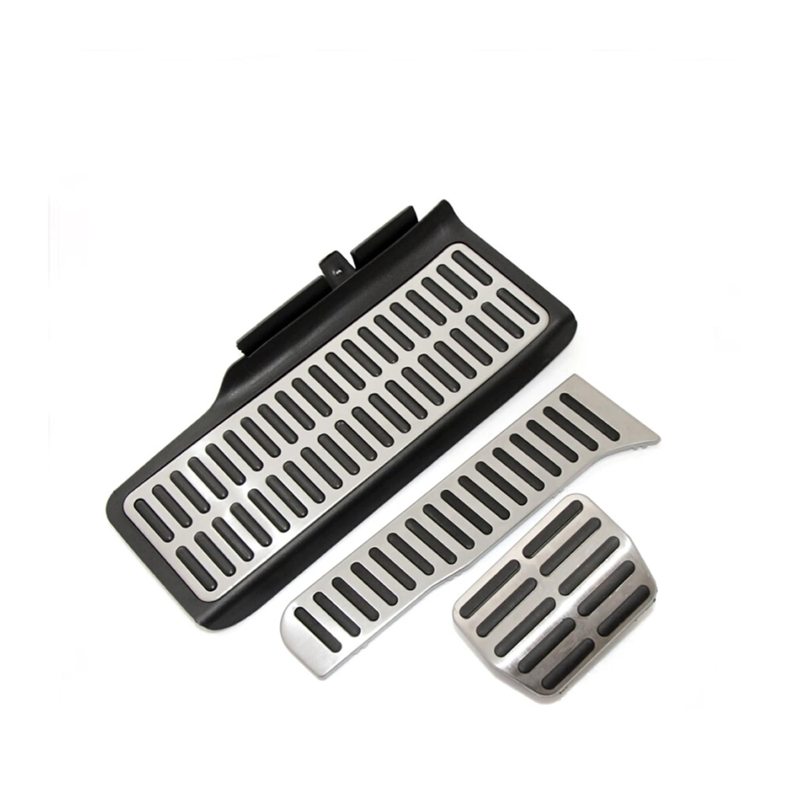 Pedale Kappen Für Skoda Für Octavia A5 Für Yeti Für Superb Auto Zubehör Fußstütze Gas Bremspedal Kupplung Pedal Pedalauflagen(Style 2 AT 3X) von CUTEAS