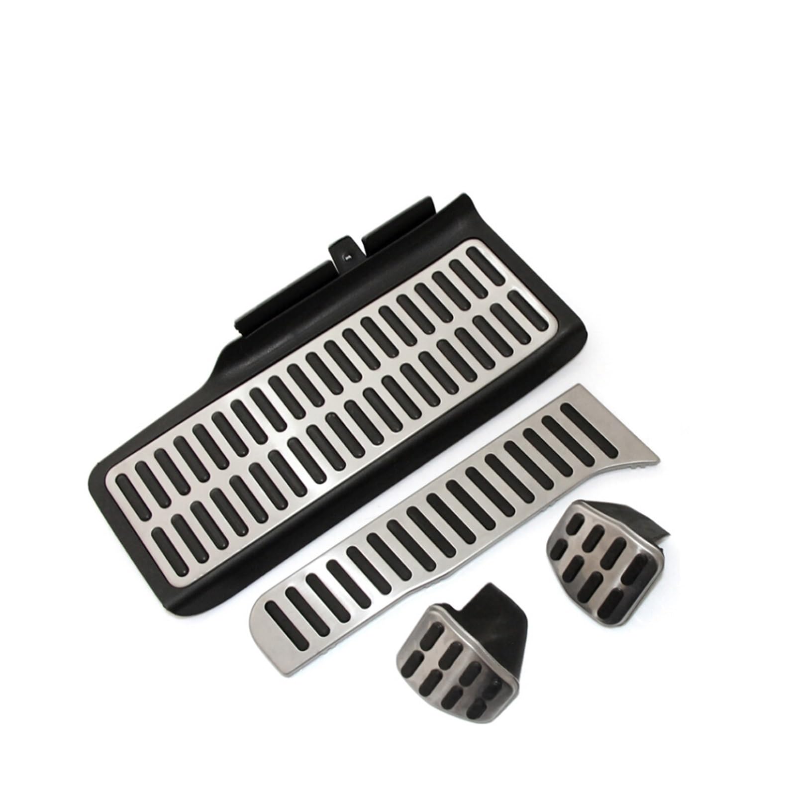 Pedale Kappen Für Skoda Für Octavia A5 Für Yeti Für Superb Auto Zubehör Fußstütze Gas Bremspedal Kupplung Pedal Pedalauflagen(Style 2 MT 4X) von CUTEAS